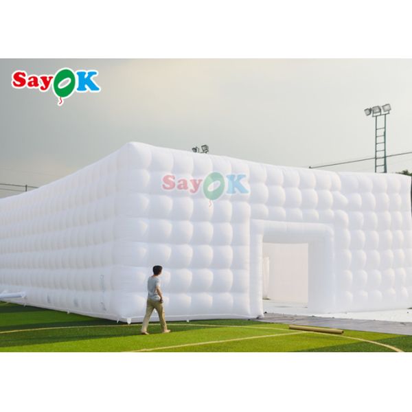 8x12x5m Inflatable Air Tent With Led Light Inflatables Cube Tent wedding Decoration