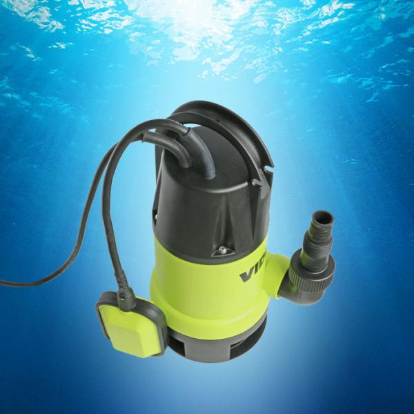8M 216L/Min 750W 1HP Submersible Sewage Pump With Float Switch，Portable pump