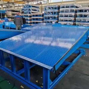 Wholesale Vehicle Restrain 7Ft Pneumatic Air Powered Loading Dock Leveler Push Button Control from china suppliers