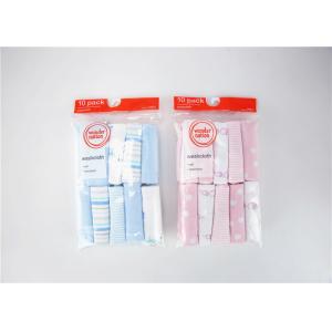 Wholesale 10pk Knit Washcltoh Baby Bath Washcloths 80% Cotton 20% Polyester Color Magnet from china suppliers