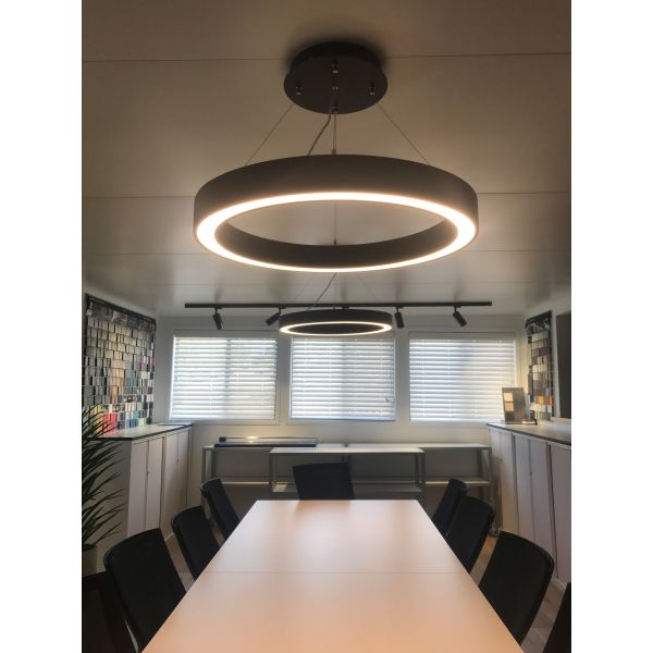 Double Side Hanging Circle Light 90V-277V Led Ring Pendant Ceiling Light