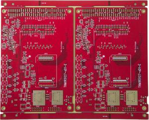 Wholesale 4 Layer Red Oil Gold Plated Printed Circuit Board Custom Circuit Board Manufacturers from china suppliers