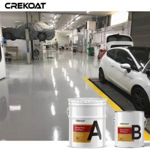 China Seamless Long Lasting Concrete Paint Waterproof Industrial Concrete Flooring System on sale