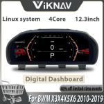Viknav For BMW X3 X4 X5 X6 (2010-2019) 12.3 inch Car Digital Dashboard Panel