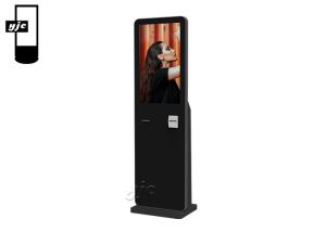 32 Inch Digital Signage Capacitive Touch Self Inquiry Service Kiosk With Printer Scanner