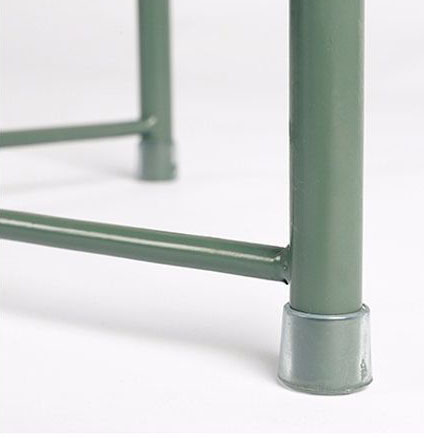 Metal Folding Side Center Coffee Table Or Snack / TV Tray Metal Frame + Metal Leg