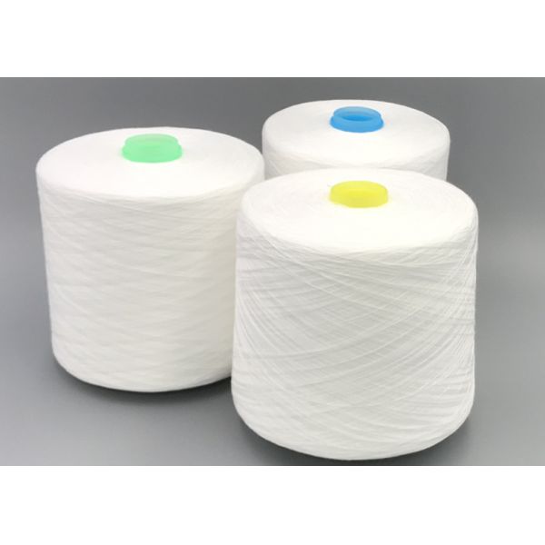 50S/2 Plastic Cone White Industrial Sewing Polyester Machine Embroidery Thread