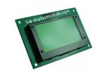 Yellow Green LCD Display Screen COB Resolution 128 * 64 For Shutter FPC