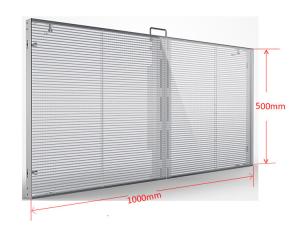 China Programmable Led Curtain Screen TV SMD1921 Flexible Led Video Curtain on sale