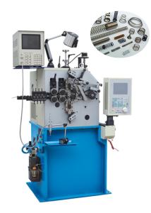 Automatic Oiling Spring Cnc Machine , Helical Spring Machine Diameter 0.4 mm To 2.0 mm