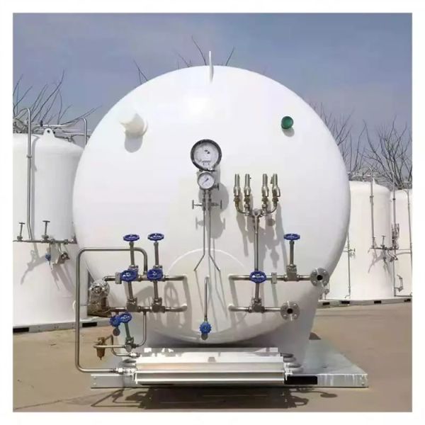 Industrial Cryogenic Liquid Tanks Small Storage Steel