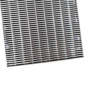 China Stainless Steel 304 Anti Slip Safety Mat Entrance Floor Grilles Grates on sale