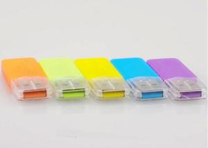 Wholesale Promotion Gifts PVC Fastest CF Card Reader , USB2.0 Mini SD Card Reader Size Optional from china suppliers