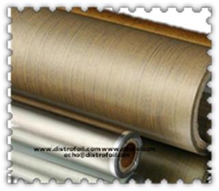 Quality Pet hot stamping foil in gold or silver for sale
