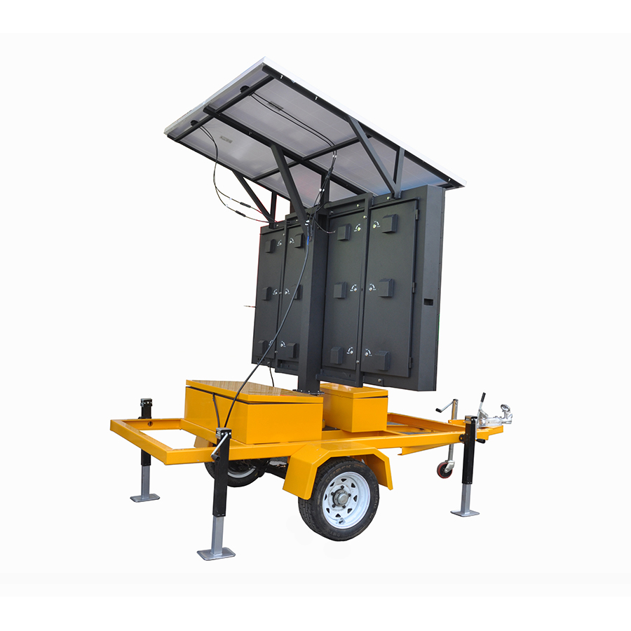 Trailer Mobile Led Advertising Display with 70° Viewing Angle and 60HZ/50HZ Power Input