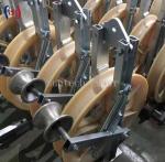 Grounding Roller Stringing Block Conductor Stringing Blocks Transmission Line