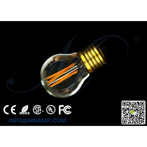 Pro Edison Bulb Display LED G45 Globe Light 3W E27 E26 Lamp AC110v 120v 130v 220v 230v 240v DC12V Dimmable UL Approved