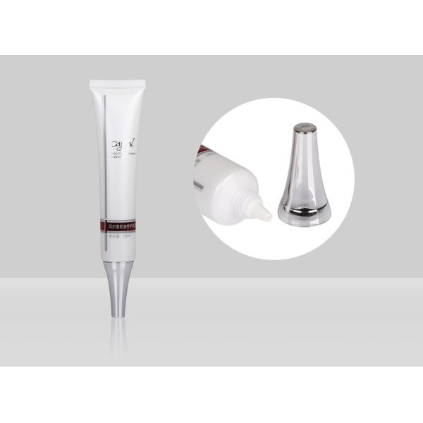 10-30ml D22mm Custom Cosmetic Tubes Eye Cream Plastic Empty Cosmetic Squeeze Tubes With Nozzle