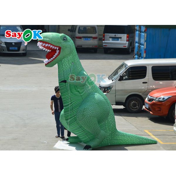 Customized Inflatable Cartoon Characters Moving Costume Inflatable Mascot Dinosaur