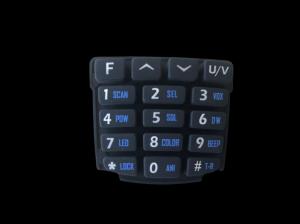 Custom Silicone Rubber Keypad for Intercom Systems