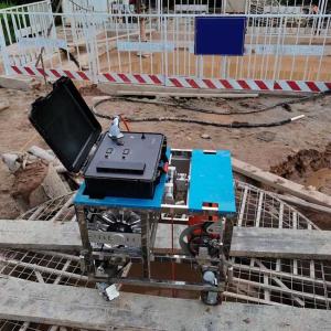 China Underground Pile Testing Instrument Non Destructive Groove Ultrasonic Detector on sale