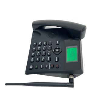 China Dual SIM 4G Home Office Cordless Phone Backup Battery Phone Book on sale