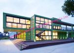 Box Shipping Container House For Commercial Use Expandable Container Buildings
