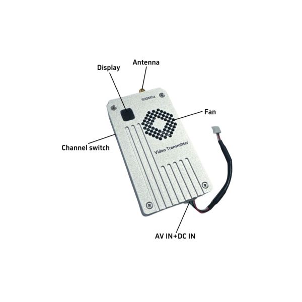 Analog Video Transmitter with 500 Mhz Frequency for High-Performance Video Streaming FPV