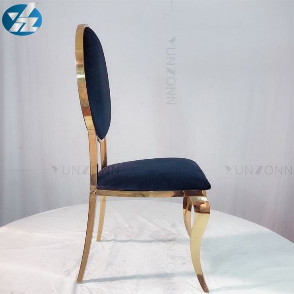 Unique Back Wedding Banquet Chair Black Kitchen And Dining Chairs With Velvet Upholstery