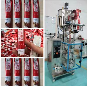 China Intelligent Automatic Bag Packing Machine / Sauce Packaging Equipment on sale