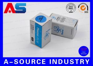 China Carton Laser Custom Printed Boxes For Bodybuilding Musculation Peptides Peptide 10mL Bottle on sale