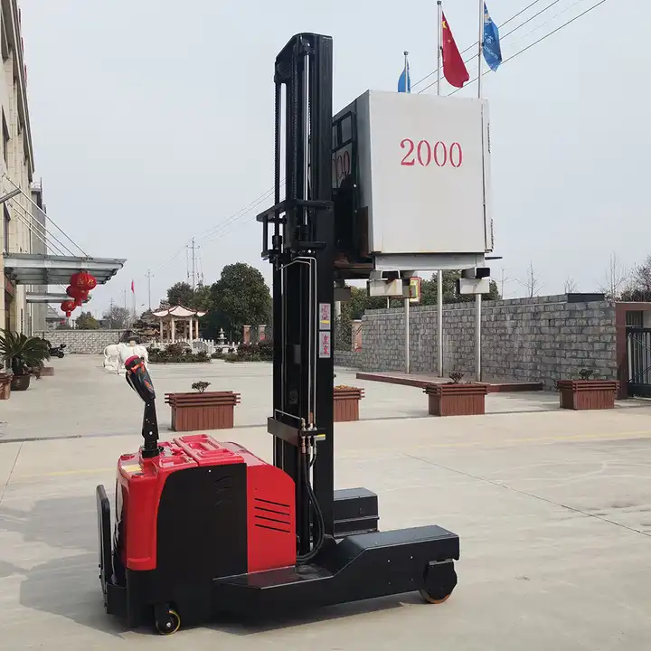 All direction reach stacker PU type 24V 180Ah 1ton 1000kg 2200 lbs 2 ton 2000kg 4400lbs 1m 2m 1.5m 1meter 2meters