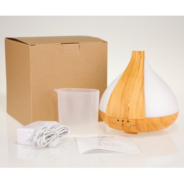 SPA Center 220ml Wood Grain Aromatherapy Diffuser