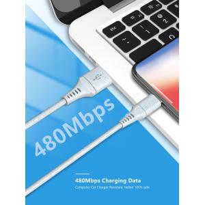 ROHS Type A To Type C Data USB Cable Bare Copper Conductor