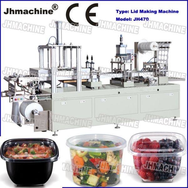 PP Trays Automatic Plastic Blowing Machine within auto Cutting and counting