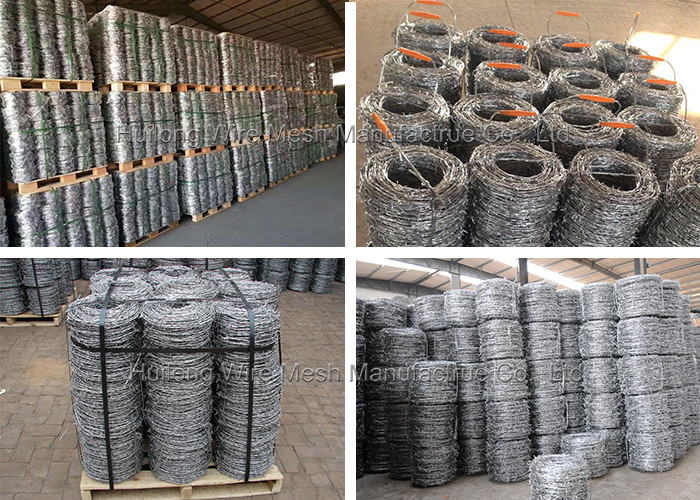 13x14 Traditional Twist Galvanized Razor Barbed Wire With Long Service Life