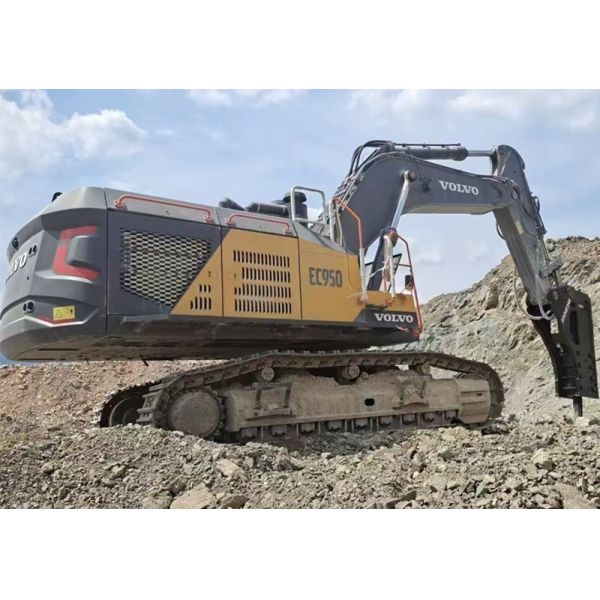Used Volvo EC950F 950E Excavator 95 Ton Heavy-Duty Crawler Excavator For Mining Construction