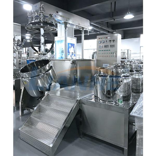 Quality CE Vacuum 300L High Shear Emulsifier Mixer Homogenizer Hydraulic Lifting for sale