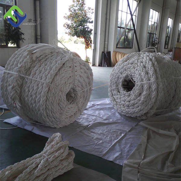 High Tensile 8 Strand Braided PP Marine Rope Polypropylene Mooring Floating Towing