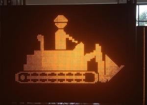 China Monochrome P20 VMS Traffic Signs LED Message Displays Dynamic Message on sale