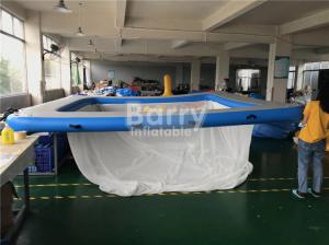 Wholesale Floating Inflatable Swimming Ocean Pool Anti Jellyfish Netting Enclosure For Yacht from china suppliers