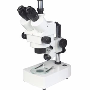 China 7-45X Stereo Binocular Microscope With Camera Adapter Height Adjustable on sale