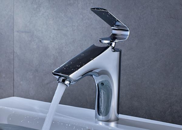 Quality ROVATE Waterfall Save Water Spout Basin Mixer Faucet Chrome Polished for sale