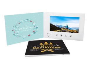 China A5 A4 7 Inch Lcd Screen Wedding Card , Template Free Digital Lcd Video Booklet on sale