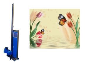 Wholesale Intelligent Foldable 2 Printheads 3d Vertical Wall Printer Automatic Cleaning from china suppliers