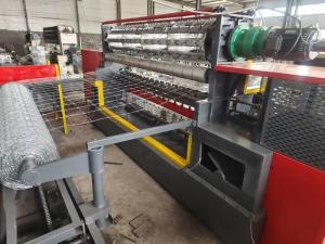 Wholesale Automatic Roll Mesh 220V Fixed Knot Fence Machine / Line For Deer Net from china suppliers