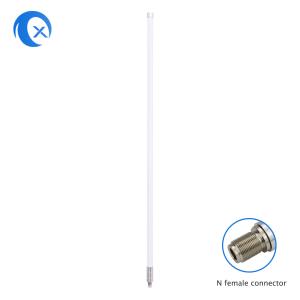 China Outdoor 915MHz 10dBi Fiberglass Antenna LoRa Gateway Helium Antenna Omni Directional N Type female antenna on sale