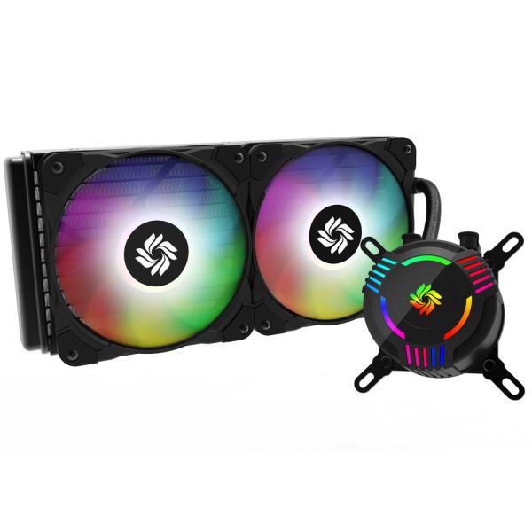 Quality 240MM Mirror ARGB CPU Liquid Computer Case Coolers AMD & Intel Socket Compatible for sale