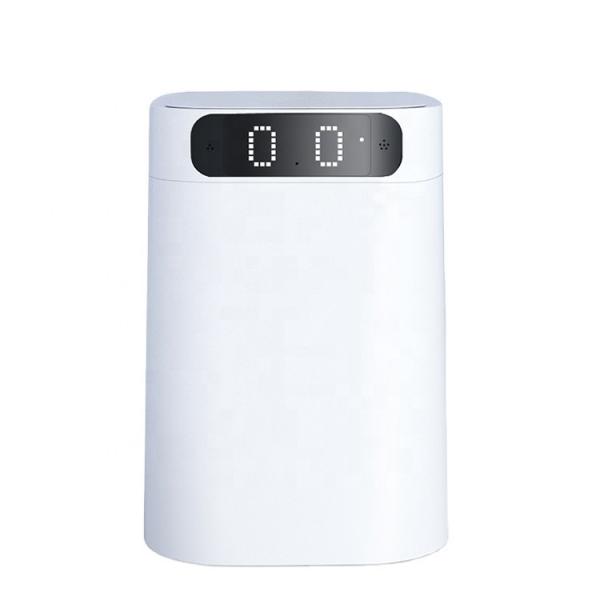 Quality Automatic Self Package Seal Change Smart Trash Can Garbage Bin Induction Senor 17.5L Touchless Waste Bins for sale