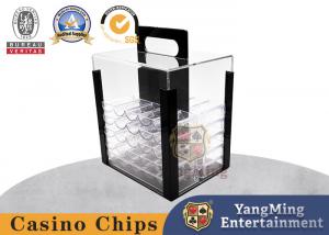 Wholesale 1000 Ct Scroll Poker Se 10g Casino Grade Ceramic Chips With Acrylic Display Case from china suppliers